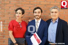Laura Herrera, Alonso Loya y Fernando Loya
