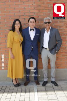 Verónica Márquez, Sebastián Gutiérrez e Ignacio Gutiérrez