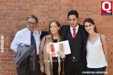 Francisco González, María Hernández, Gerardo González y Paola Bonilla