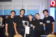 Derek Ledesma, Daniel Garnelo, Julia Medina, Andrea Hernández y Diego Rodríguez