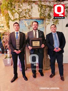 Adrián Bueno, Lic. Víctor Sánchez y Francisco Rivera Romero