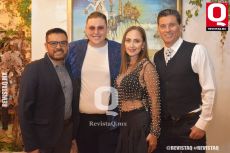 Felipe Argote, Enero del Moral, Veronica Espínola y Enero del Moral.
