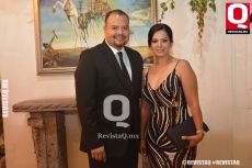 Lic. Pablo Elizondo y Claudia Barrientos.
