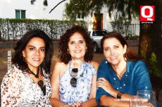Gaby Ramírez, Ruth Rojas y Alejandra Aranda.