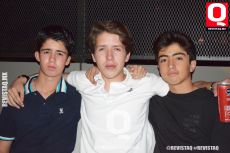 Patricio Soto, Bernardo Gómez y Marcelo Gómez
