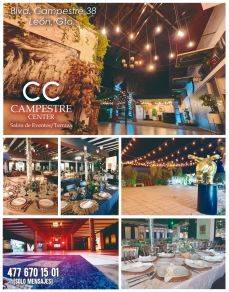 Salón Campestre Center  Eventos y Fiestas Graduaciones