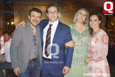 A   Juan Anaya, Santiago Guerrero, Sandra Zapiain y Brenda Zapiain