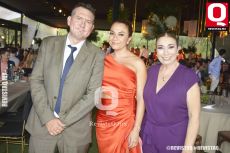 Víctor Valadez, Ivonne Anaya y Martha Ramos