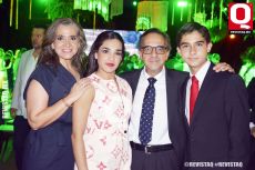 Zulema González, Daniela Rodríguez, Gustavo Rodríguez Junquera y Sebastián Rodríguez