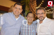 Víctor Ontiveros, Carlos Cobián y Marcos Villalpando