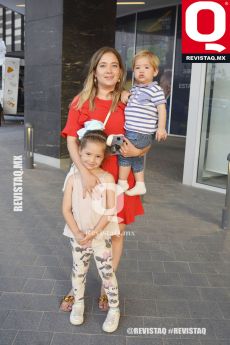 Loreta, Karla Celis y Pablo