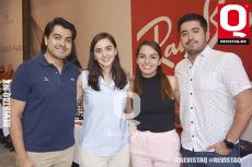 Rafael Mendoza, Patricia Quiroz, Ana López y Alejandro Vela