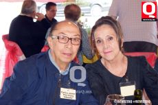 Carlos Martínez y Rosy Oñate