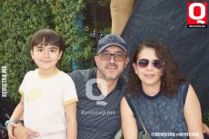 Elisa García Orozco,  Luis Gerardo García y Adriana Orozco