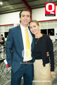 Fabián Jiménez y Laura Álvarez
