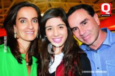 Gaby Cabeza de Vaca, y Manolo Suárez