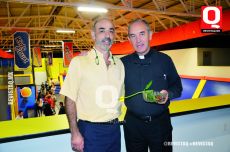 Guichol Márquez y Padre L.de C. Patrick O´Connell