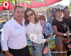 Carlos Ramírez y Adriana Barroso