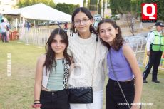 Diana Díaz, Andrea Farías y Lucila González