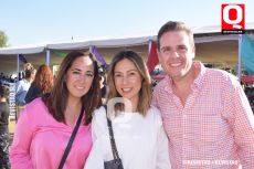 Paty López, Ana Martínez y Jaime Gama