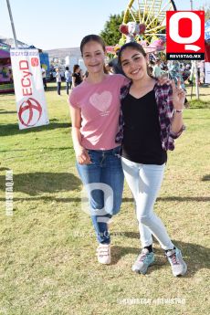 Renata Ortíz y Amelia Reyes