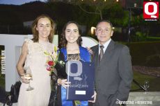 Adela Lascurain, Agustina Rincón y Ariel Rincón