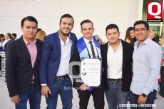 Marco Torres, Eduardo González, Antonio Lara, Iván Romero y Enrique Vega