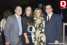 Mauricio Cervantes, Alma Escalante, Georgina de Medrano y Eduardo Medrano