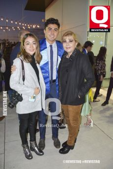 Michelle Rodríguez, Abel Radríguez y Adriana Díaz