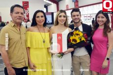 Nicolás Orozco, Hellen Orozco, Estefi Orozco, Aldo González y  Nicole Orozco