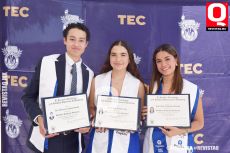 Axel Casillas, Moserrat Fonseca y María José Argüelles