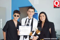 Santiago López Canales, Sebastián López Canales y Lupita Canales