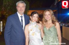 Arturo Torres, Sofía Torres y Fernanda Urteaga