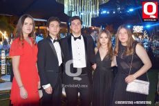 A   Xaviera Maurer, Santiago Torres, Emiliano Márquez, Crecía Jiménez y Regina Márquez