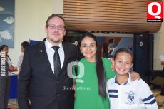 Ociel Cavazos, Sonia Escalante y Ociel Cavazos
