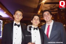 A   Mauricio Battaglia,  Ricardo Granados y Paulo Ramírez