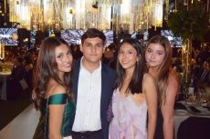 Cristian Mota, Gael Guzmán,  Natasha Anguiano y Dania Gama