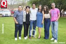 Fernando Mendoza, Laura Campuzano, Juan Ibarra, Adriana Guerrero, Verónica Amezquita y Ricardo Mojica