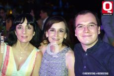 Elena Sánchez, Ruth Gómez y Marcelo López