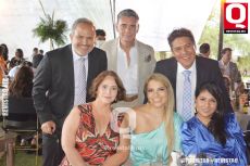 Hugo Valadez, Cozette Gutiérrez, Ezequiel Aguilera, Vanessa Gutiérrez, José Luis Torres y Alejandra de la Garza
