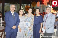 Héctor Tinajero, Georgina Gómez, Margarita Hernández, Arcelia Sánchez y Jorge Gómez.