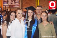 A   Regina Guzmán, Verónica González, Valentina Guzmán, Pedro Guzmán y Korina Guzmán