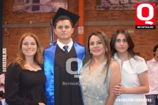 Karla Glyka, Andrés Glyka, Liliana Martínez y Daniela Glyka