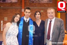 Montserrat Hernández Romo, Ernesto Porras, Edith Romo y Ernesto Porras