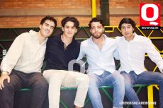 Rodrigo Arroyo, Mauricio Ramos, Eugenio López y José Luis Méndez