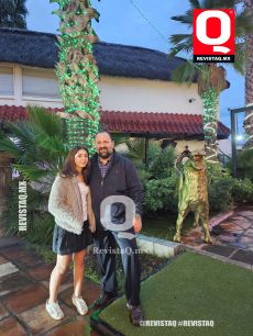 Inés León y su papá Gerardo León