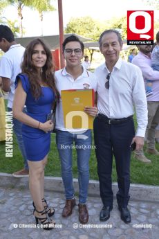 Betty López, Chris Ramos y Juan Antonio Ramos