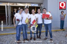 Fabián Bejarano, Axel Carlín, Chris Ramos, Gerardo Gómez y Mauricio Guerrero