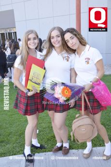 Mariana Tamayo, Luciana Miranda y Fernanda Rentería