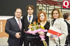 Sergio Álvarez, Roberto Álvarez, Laura Álvarez y Laura Mejía